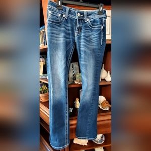 Original Miss Me Decorative Pocket Jeans